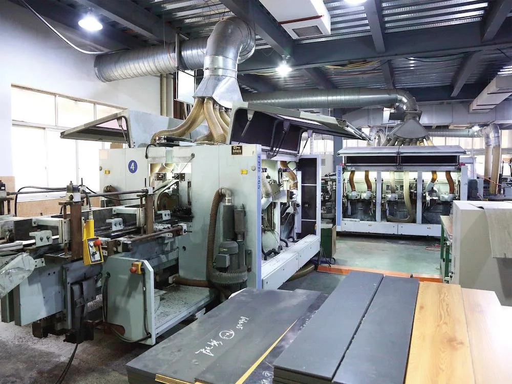 SPC flooring production machinery