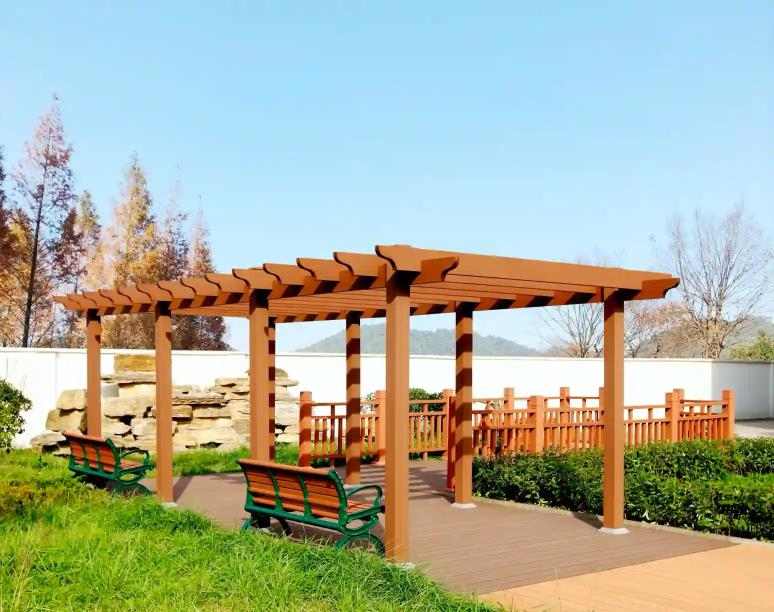 composite pergola factory