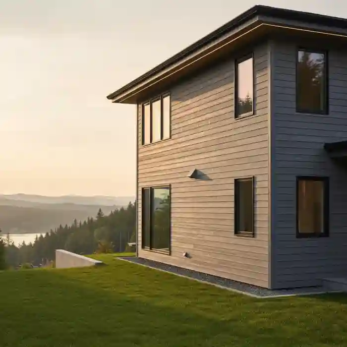 composite cladding outside