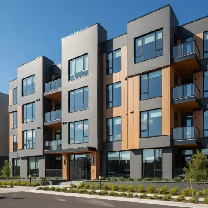 composite wall panel for apartment