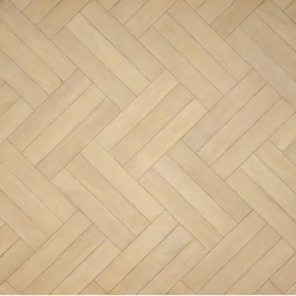 type c installation of herringbone spc flooring