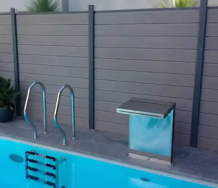 swimming pool wpc fence swimming pool wpc fence