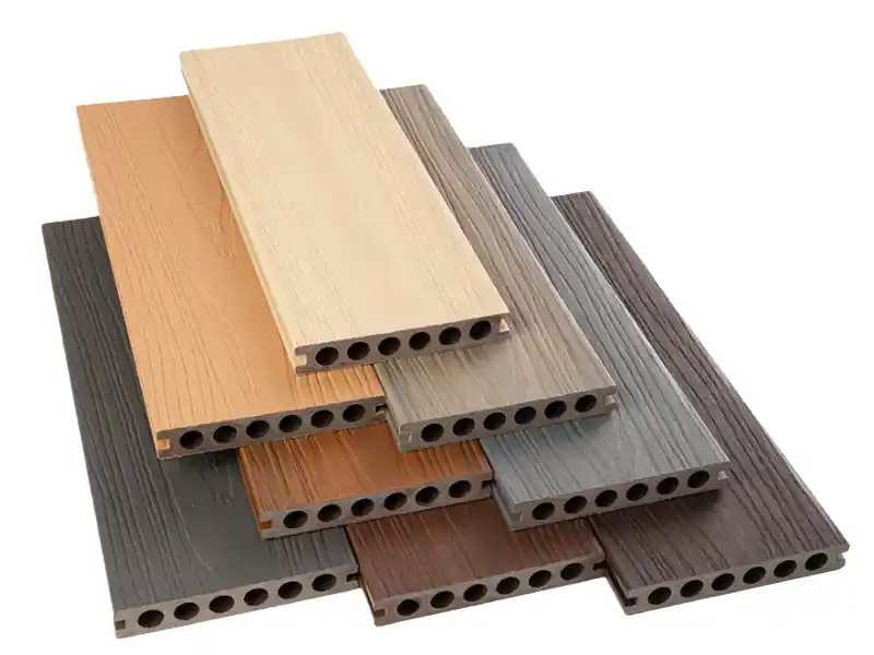hollow composite decking manufacture
