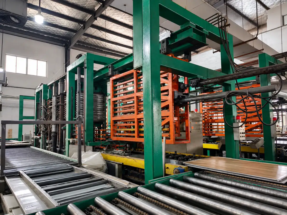 lvt-flooring-extrusion-hot-pressing LVT flooring base-layer extrusion and hot-pressing process