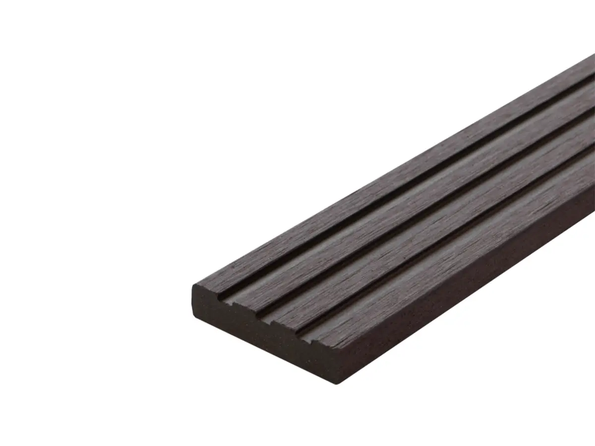 Composite deck board profiles