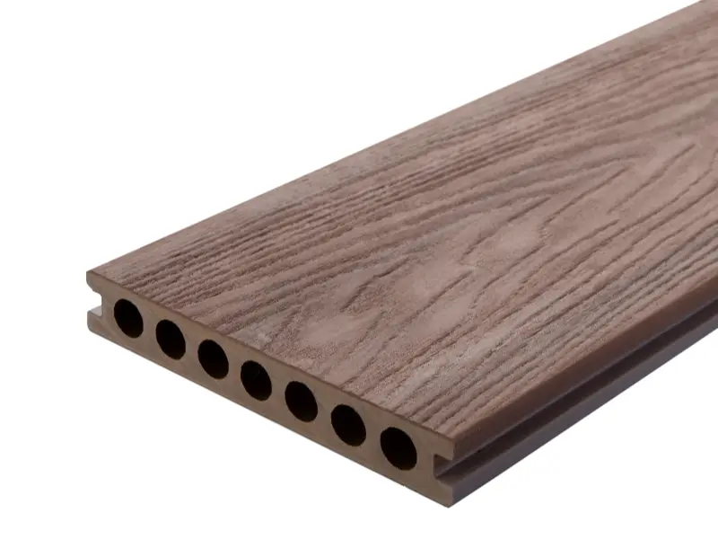 DB-profile-SMG150H23 SMG150H23 150 by 23 mm capped hollow WPC deck board profile