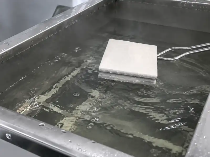 DB-test-boiling-100c WPC decking board boiling test at 100 degrees Celsius